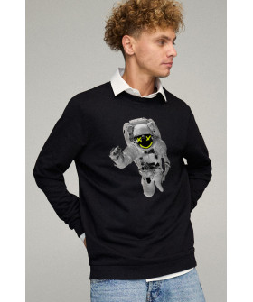 Світшот чоловічий OVERSIZE /no flis/