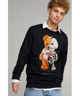 Світшот чоловічий OVERSIZE /no flis/