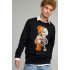 Світшот чоловічий OVERSIZE /no flis/
