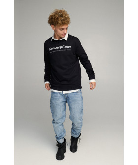Світшот чоловічий OVERSIZE /no flis/