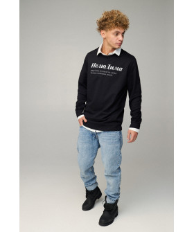 Світшот чоловічий OVERSIZE /no flis/