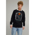 Світшот чоловічий OVERSIZE /no flis/