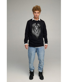 Світшот чоловічий OVERSIZE /no flis/