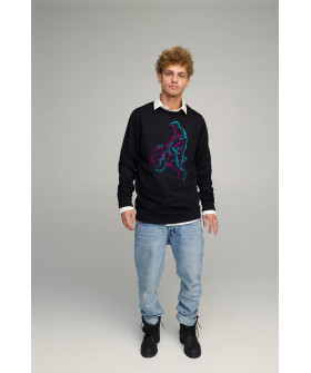 Світшот чоловічий OVERSIZE /no flis/