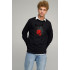 Світшот чоловічий OVERSIZE /no flis/