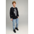 Світшот чоловічий OVERSIZE /no flis/