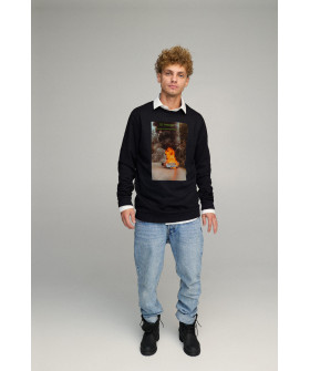 Світшот чоловічий OVERSIZE /no flis/