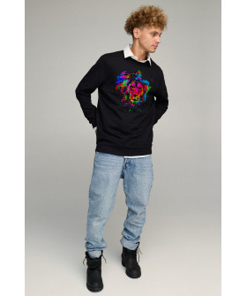 Світшот чоловічий OVERSIZE /no flis/
