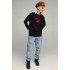 Світшот чоловічий OVERSIZE /no flis/