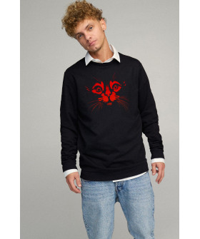 Світшот чоловічий OVERSIZE /no flis/
