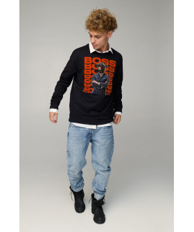 Світшот чоловічий OVERSIZE /no flis/