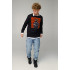 Світшот чоловічий OVERSIZE /no flis/