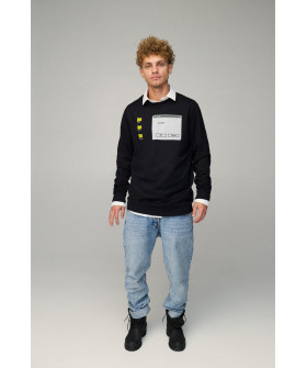 Світшот чоловічий OVERSIZE /no flis/