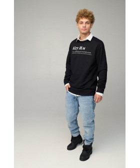 Світшот чоловічий OVERSIZE /no flis/