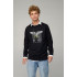 Світшот чоловічий OVERSIZE /no flis/