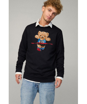Світшот чоловічий OVERSIZE /no flis/