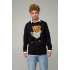 Світшот чоловічий OVERSIZE /no flis/