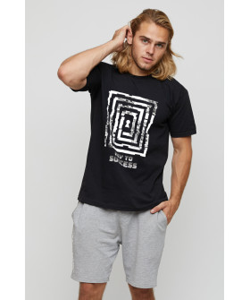 Футболка чоловіча basic /air print/