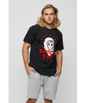 Футболка чоловіча basic /air print/