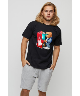 Футболка чоловіча basic /air print/