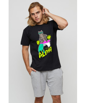 Футболка чоловіча basic /air print/