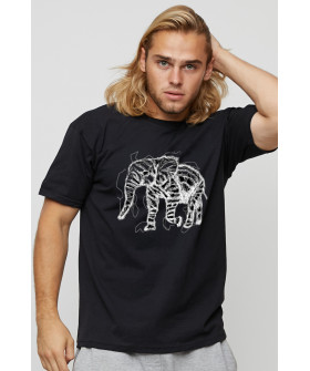 Футболка чоловіча basic /air print/