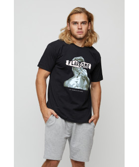 Футболка чоловіча basic /air print/