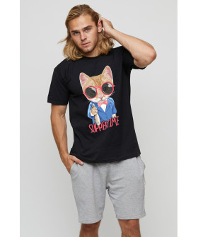 Футболка чоловіча basic /air print/