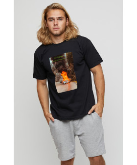 Футболка чоловіча basic /air print/