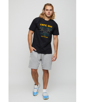 Футболка чоловіча basic /air print/