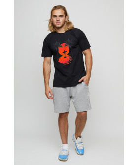 Футболка чоловіча basic /air print/
