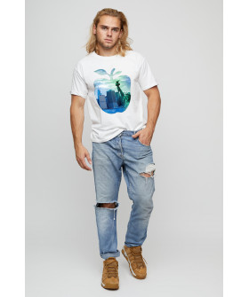 Футболка чоловіча basic /air print/