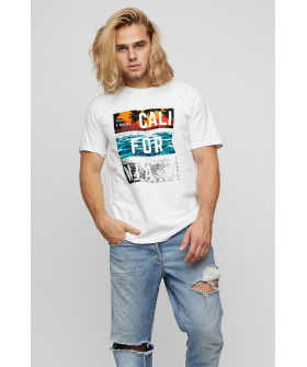 Футболка чоловіча basic /air print/