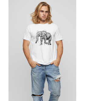 Футболка чоловіча basic /air print/