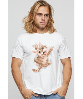 Футболка чоловіча basic /air print/