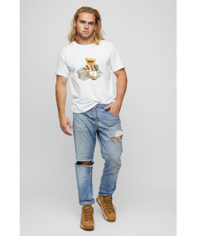 Футболка чоловіча basic /air print/