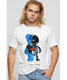 Футболка чоловіча basic /air print/