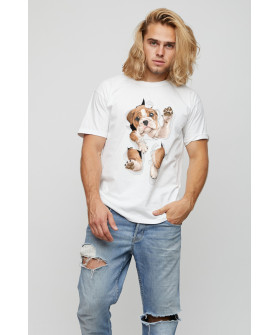 Футболка чоловіча basic /air print/