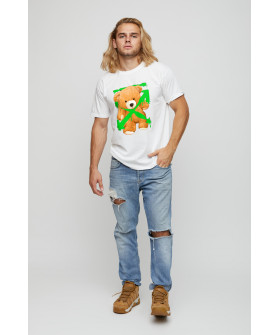 Футболка чоловіча basic /air print/