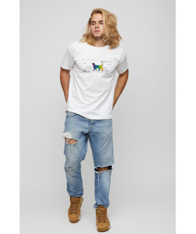 Футболка чоловіча basic /air print/