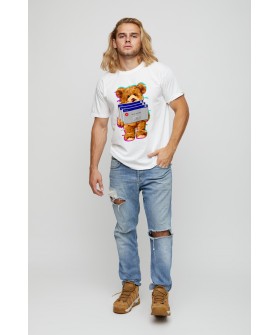Футболка чоловіча basic /air print/