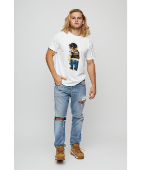 Футболка чоловіча basic /air print/