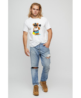 Футболка чоловіча basic /air print/