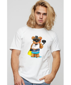 Футболка чоловіча basic /air print/