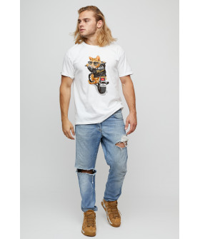 Футболка чоловіча basic /air print/
