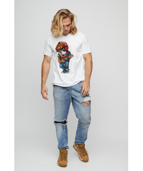 Футболка чоловіча basic /air print/