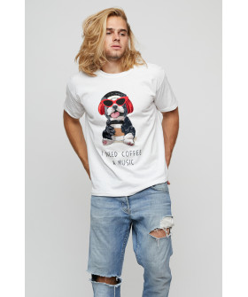 Футболка чоловіча basic /air print/