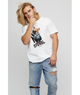 Футболка чоловіча basic /air print/