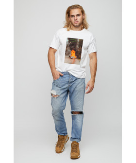 Футболка чоловіча basic /air print/