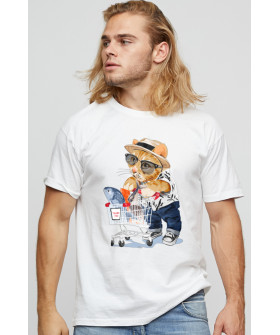 Футболка чоловіча basic /air print/